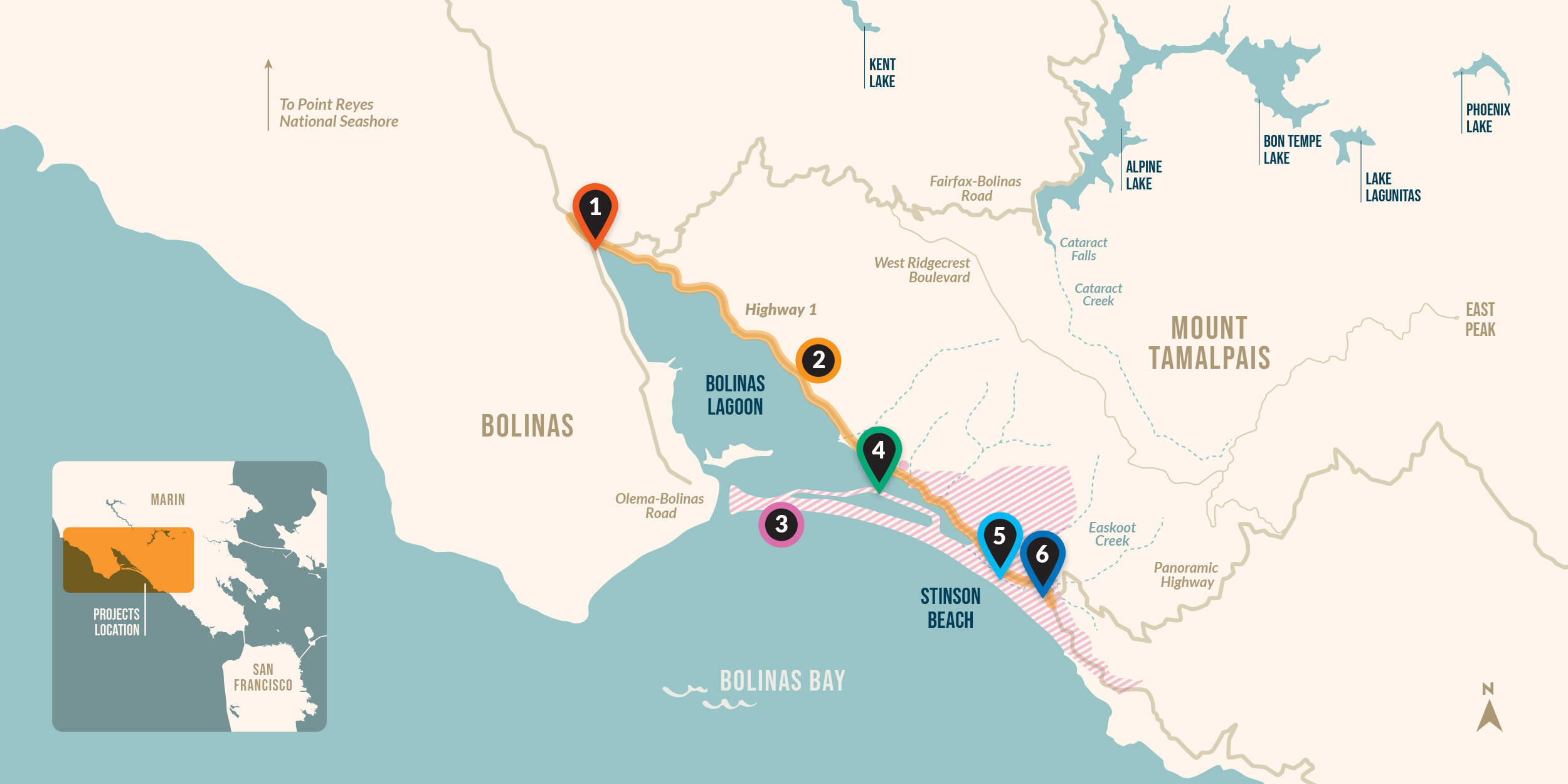 Stinson Beach & Bolinas Lagoon Coastal Resilience Projects | Golden ...