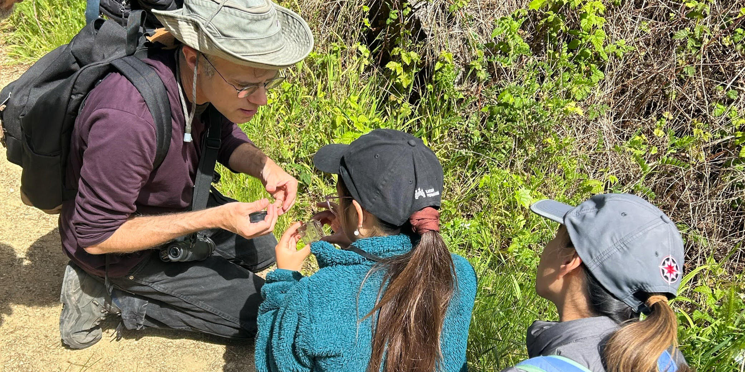 Discovering local flora and fauna during the City Nature Challenge.