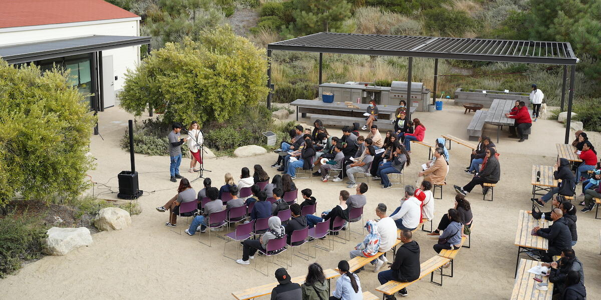 Courtyard of the Crissy Field Center at Access to Adventure Day.