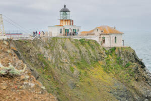 Pt Bonita Lighthouse in the San Francisco Bay Area.