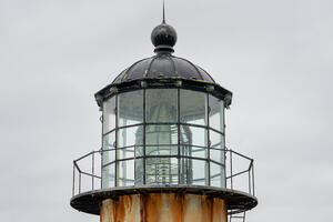 Point Bonita Lighthouse in the Golden Gate National Recreation Area in the San Francisco Bay Area