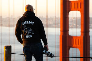 Brandon Nesbit at Golden Gate Bridge