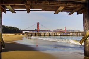 View of Golden Gate Bridge