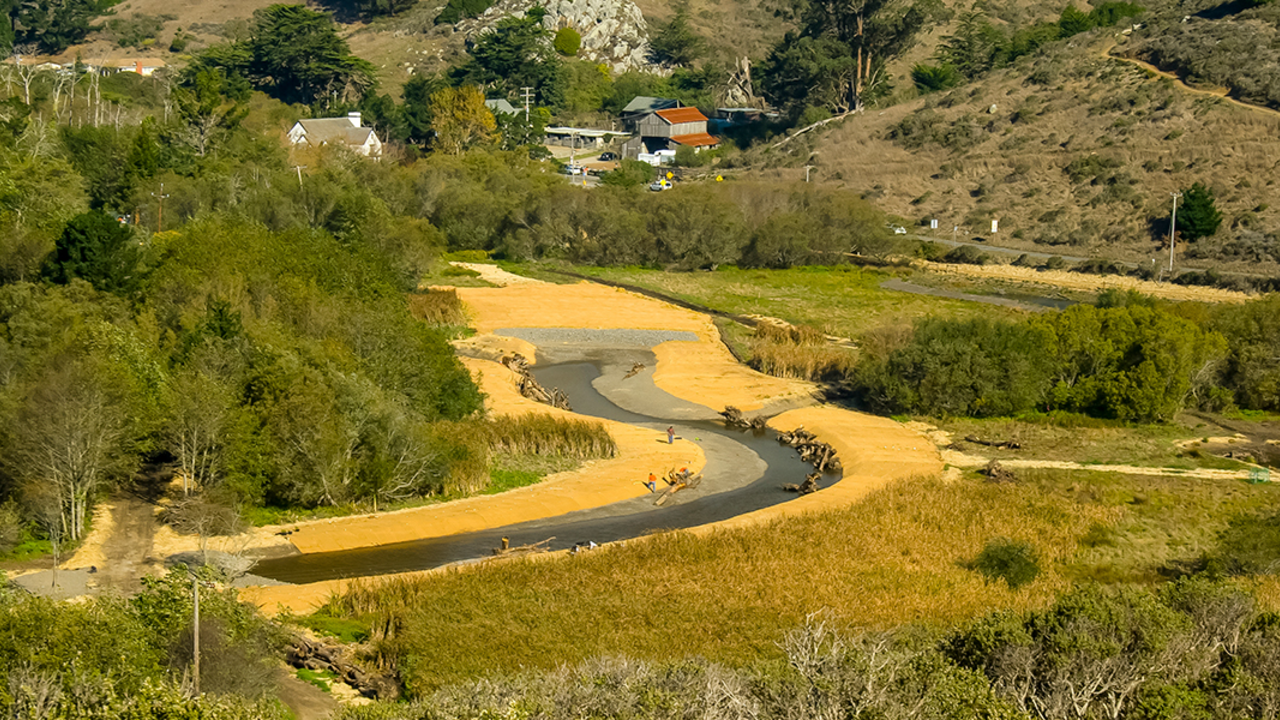 Redwood Creek at Muir Beach Redwood Creek at Muir Beach