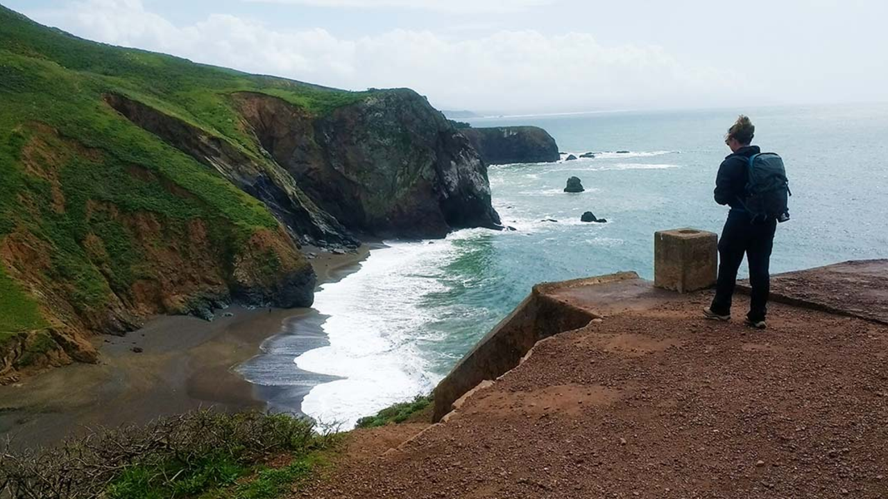 Some spots in the Golden Gate National Parks, like this overlook in Tennessee Valley, are wonderful for reflection. Some spots in the Golden Gate National Parks, like this overlook in Tennessee Valley, are wonderful for reflection.