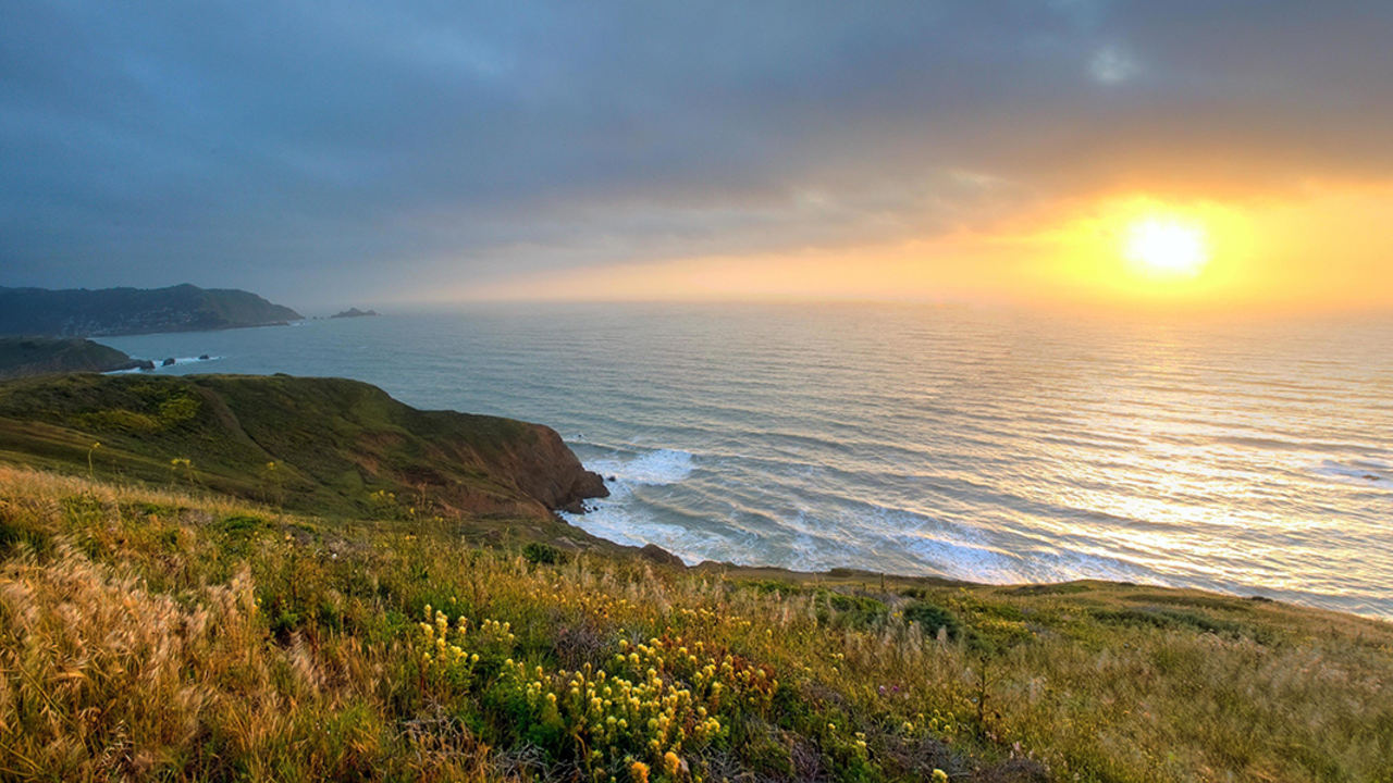 Sunset at Mori Point Sunset at Mori Point
