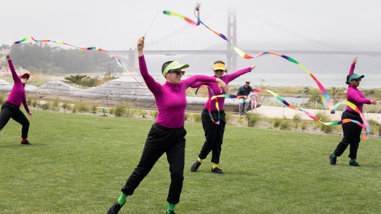 PRSF_20230604_RCW_0146_2x1.jpg  FACT/SF, a San Francisco-based contemporary dance company premiered two new dance works, Fluid Forms and Half Time, Full Out, at Presidio Tunnel Tops.