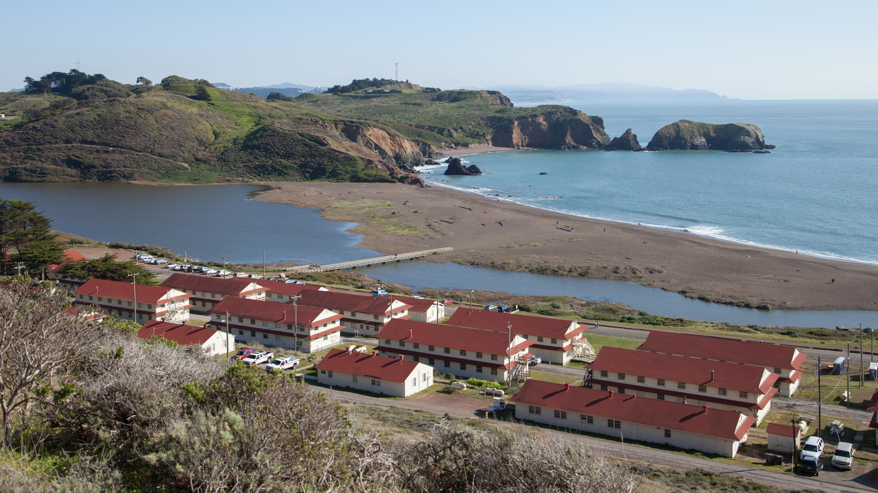 View over Fort Cronkhite and Rodeo Beach View over Fort Cronkhite and Rodeo Beach