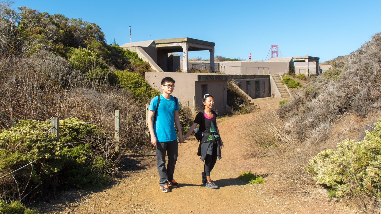 Battery Crosby in the Presidio Battery Crosby in the Presidio