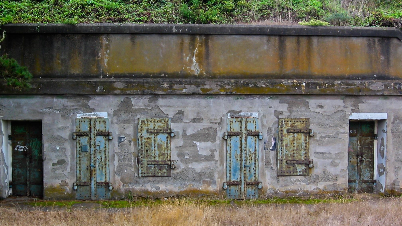 Battery Alexander near Battery Mendell Battery Alexander near Battery Mendell