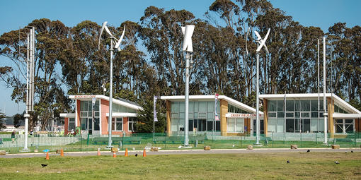 Crissy Field Center Wind Turbines