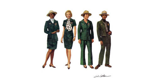 The 1974 uniform regulations brought forth the fourth uniform change for women in fourteen years.