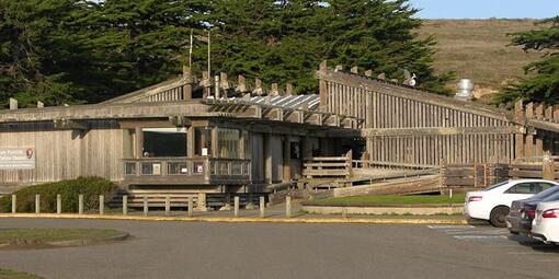 The Kenneth C. Patrick Visitor Center at Point Reyes National Seashore.