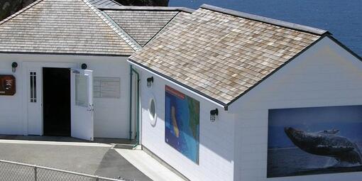 The Lighthouse Visitor Center and Ocean Exploration Center at Point Reyes National Seashore.