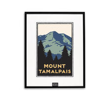 Framed Mount Tamalpais Poster