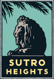 Sutro Heights by Michael Schwab Schwab image of Sutro Heights lion statue